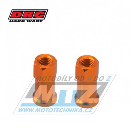 Matice haltru DRC Rim Lock Nuts Alu (sada na 2kola) - DRC D58-02-107 - oranžové