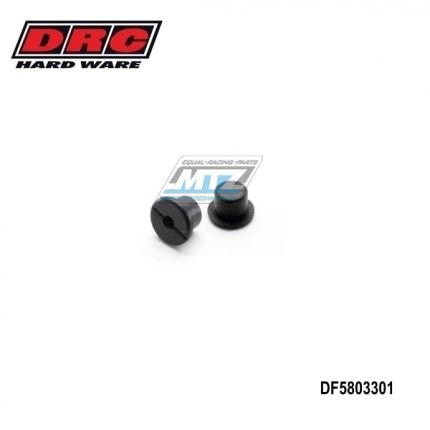 Zátky otvoru v ráfku DRC Rim Hole Plug - DRC D58-03-301 - gumové - černé