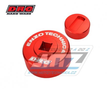 Přípravek DRC-ENZO na přední vidlice Showa AOS - ENZO DRC BASE VALVE WRENCH - DRC ED59-37-203 - červený