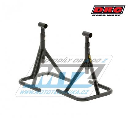 Stojan silniční závodní za stupačky DRC UNIT Street Bike Foot Peg Stand - stavitelný