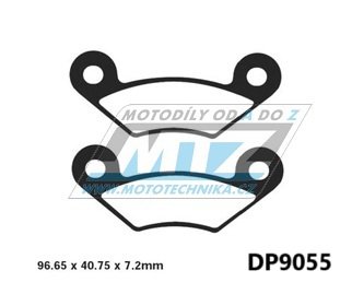 Destiky brzdov DP9055-STA - sms sinter