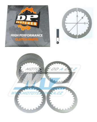Lamely spojkové plechové (meziplechy) DP CLUTCHES DPC7603-8 - HQ250 / 99