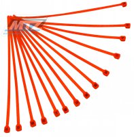 Pásky stahovací (sada 20ks) - rozměr 4,8x280mm - oranžové