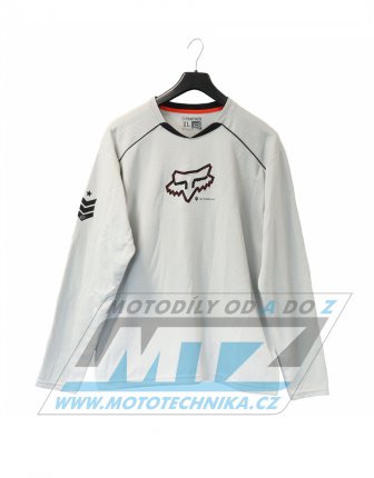 Dres motokros FOX Panther - šedý - velikost XL