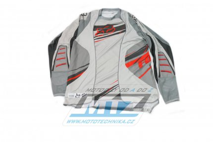 Dres motokros FOX BLITZ FLEXAIR Grey - ed - velikost XL