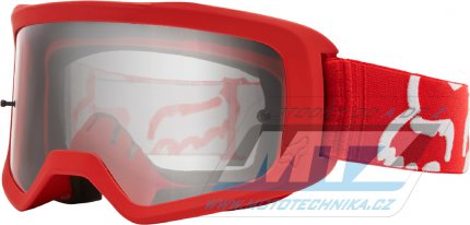 Brýle FOX MAIN II Race Goggle MX20 - červené