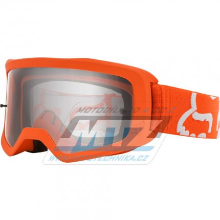 Brle FOX MAIN II Race Goggle MX20 - oranov Fluo