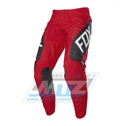 Kalhoty motokros FOX 180 REVN Flame Red - červené