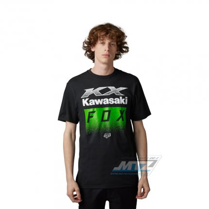 Triko Fox X Kawi Ss Tee - ern (velikost XL)