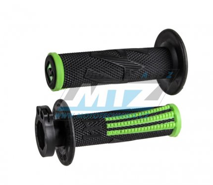 Rukojeti ODI V2 LOCK ON EMIG-PRO V2 (2takt+4takt včetně 5 nástavců) - zelené