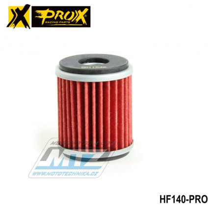 Filtr olejový HF140 (PROX) - Yamaha YZF250+YZF450+WRF250+WRF450 + WR250R+WR250X + YBR250+XT250 + YZFR125+MT125 + YFZ450R+YFZ450X+YFM250R Raptor + Gas-Gas + Husqvarna+Fantic