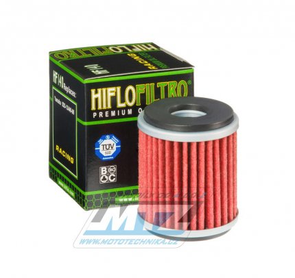 Filtr olejov HF140 (HifloFiltro) - Yamaha YZF250+YZF450+WRF250+WRF450 + WR250+WR250X+MT125+YBR250+XT250+YZF-R125 + YFZ450R+YFZ450X+YFM250R Raptor + Gas-Gas EC300F + Husqvarna SM125 + Fantic