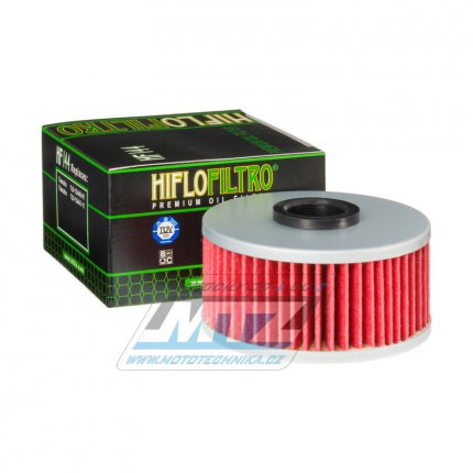 Filtr olejov HF144 (HifloFiltro) - Yamaha XS250+XS400 + XJ400+XJ550+XJ600+XJ650+XJ700+XJ750+XJ900 + FZ400+FZ600+FZR600 + YX600+FJ600 + XJ650 Seca+XJ900 Seca