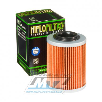 Filtr olejový HF152 (HifloFiltro) - Aprilia ETV1000 Caponord + RST1000 Futura+RSV1000R Tuono + Bombardier Outlander+DS650 + Can-Am Outlander+Renegade + Defender+Traxter+Commander+Maverick + CF Moto Gladiator X450+X520+X550+X600 + Hisun