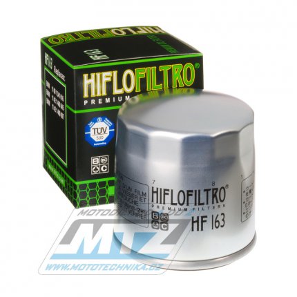 Filtr olejov HF163 (HifloFiltro) - BMW K75 + R850C + R850R + K1 + K100 + K1100 + R1100 + R1150 + K1200 + R1200