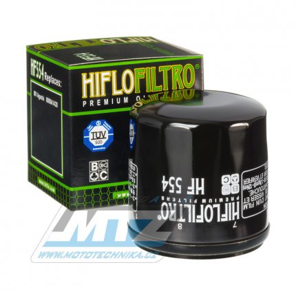 Filtr olejový HF554 (HifloFiltro) - MV Agusta F4 Agostini +  F4 Brutale + F4 S + F4 Senna + F4 SPR + 910 Brutale R + F4-1000