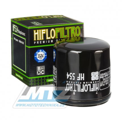 Filtr olejov HF554 (HifloFiltro) - MV Agusta F4 Agostini +  F4 Brutale + F4 S + F4 Senna + F4 SPR + 910 Brutale R + F4-1000