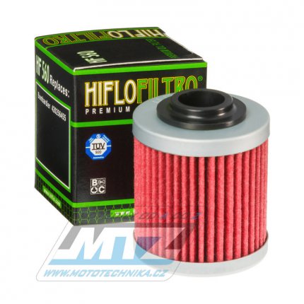 Filtr olejov HF560 (HifloFiltro) - Can-Am DS450 + DS450X + DS450 EFI + DS450 EFI X mx + DS450 EFI X xc