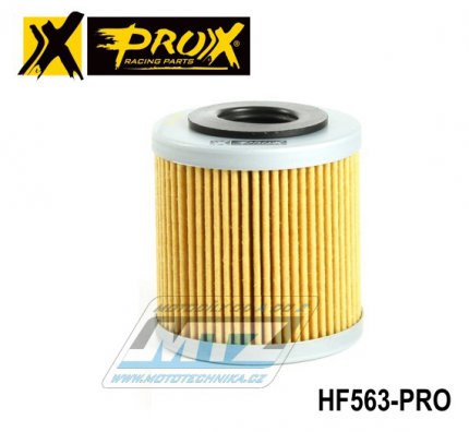 Filtr olejový HF563 (PROX) - Aprilia 125 RS + 450RXV+550RXV+450SXV+550SXV + Derbi 125 GPR+125 Mulhacen +125 Senda R DRD Racing + Husqvarna TE250+TE310+TC250 + TC450+TE450+TC510+TE510 + SM450R+SM530R+SM610+SM630 + SWM125+SWM300+SWM500SWM 650 SuperDual