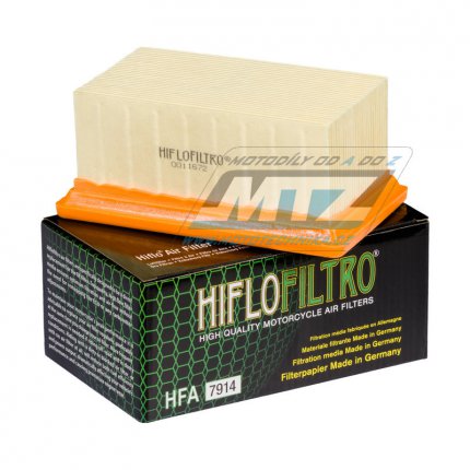 Filtr vzduchový HFA7914 (HifloFiltro) - BMW R nine T + R1200GS +R1200GS Adventur + R1200GS Triple Black + R1200GS Rallye + R1200R + R1200R 90 Years Special + R1200RT