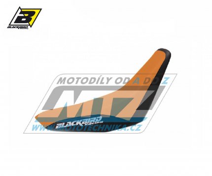 Potah sedla KTM 4takt EXC+EGS+SX+MX+GS / 93-99 + KTM LC4 - barva oranžovo-černá