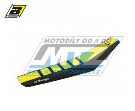 Sedlo kompletn Husqvarna FC+TC / 16-18 + FE+TE / 17-19 - barva luto-ern - typ potahu ZEBRA - zven proveden +15mm
