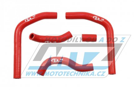Hadice chladiče SFS Performance MX High Performance Hose Kit - Honda CR125 / 05-08 - červené