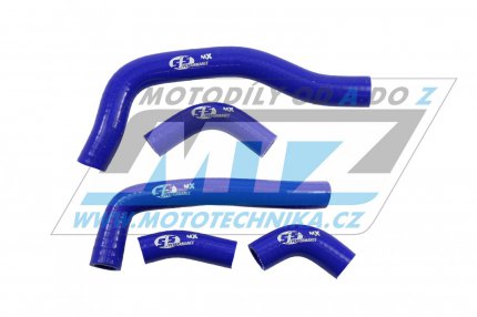 Hadice chladiče SFS Performance MX High Performance Hose Kit - Honda CRF450R / 05-08 - modré