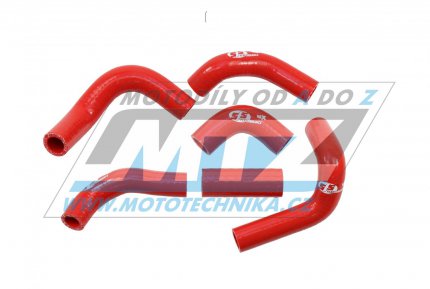 Hadice chladiče SFS Performance MX High Performance Hose Kit - Husqvarna TC250 + TE250 / 03-07 červené