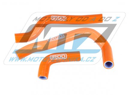 Hadice chladie KTM 65SX / 02-08 - oranov (sada 3ks)