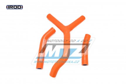 Hadice chladiče KTM 250SX / 03-06 - oranžové (sada 3ks)