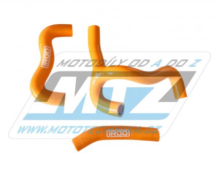 Hadice chladiče KTM 50SX / 13-17 - oranžové (sada ks)