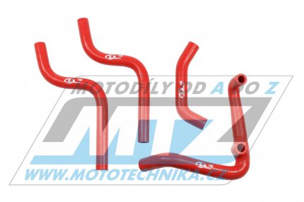 Hadice chladie SFS Performance MX High Performance Hose Kit - Husqvarna CR250 + WR250 / 00-05 - erven