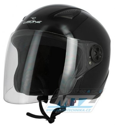 Přilba na skútr OSONE Jet Helm S200 Brooklyn - černá - velikost XL