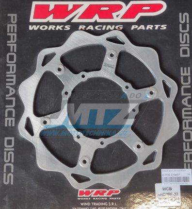 Kotou brzdov PLOVOUC - WRP Performance zubat desing Wave (vnj prmr 270mm) - Honda CR125+CR250+CR500 + CRF250R+CRF250RX+CRF250X+CRF450R+CRF450RX+CRF450X