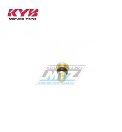 roub odvzdunn pedn vidlice KYB Bleed Bolt Complete MOSAZ (zvit M5 / dlka 11mm) vetn o-krouku