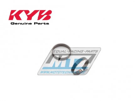 Kroužek pístku vnitřní pístní tyče KYB Rebound Piston Ring - teflon (rozměry: 23x25x5mm) - Yamaha YZ125+YZ250+YZF250+YZF450 / 05