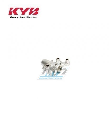 Držák osy kola přední vidlice KYB Axle Bracket Left - Kawasaki KX85