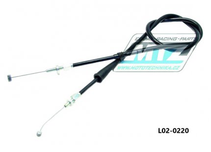 Lanko plynu tlan PUSH - Honda XR600R / 88-00