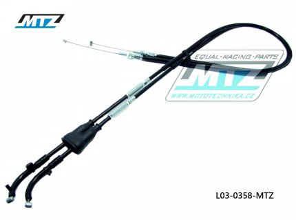 Lanko plynu Kawasaki KXF250 / 05 + Suzuki RMZ250 / 05-06