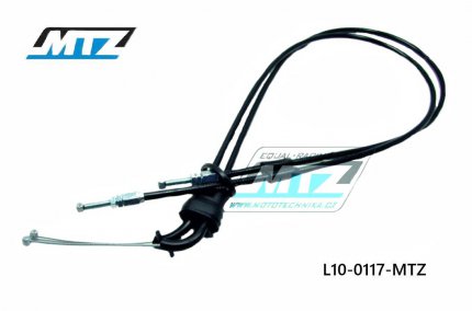 Lanko plynu KTM 4takty 400+450+520+525+540+560+620+625+660 SX/EXC/SMR + Beta RR250+RR400+RR450+RR525 / 05-09 + Husaberg FE450+FE550+FE650 / 04-08