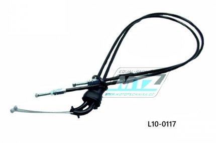 Lanko plynu KTM 400+450+520+525+540+560+620+625+660 SX/EXC/SMR + Beta RR250+RR400+RR450+RR525 / 05-09 + Husaberg FE450+FE550+FE650 / 04-08