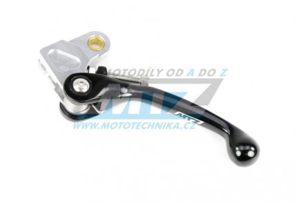 Páčka spojky FLEX (výklopná) - Honda CR125+CR250+CR500 + CRF450R+CRF150R + XR650L+XR650R + AJP PR4+PR5+SPR250 + SWM R125 - barva černá