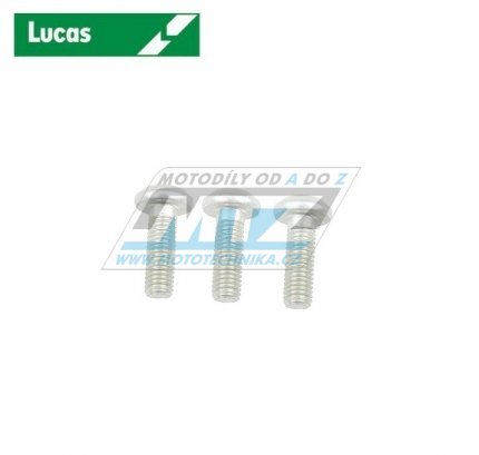 Šrouby brzdového kotouče M8x25 (sada 3ks) - Yamaha CS50Jog + 01-14 + YN50Neos / 97-07+YN100 / 00-03 + YP125R / 14-16