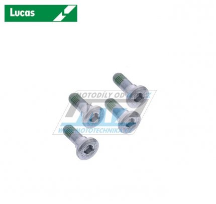 Šrouby brzdového kotouče M8x24 (sada 4ks) - Honda NSC110+SCV110+SES125+SH125+SES150+SH300 + XL125V+FJS400+CB400F+CB450S+CB500+CBF500+CB600F+CB750Seven Fifty+CBF600 + CBR600F+CBR600+CB900F+CBR900+CBF1000++CBR1000RR+CRF1000L+XL1000V+VTR1000