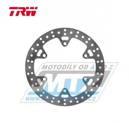 Kotou brzdov TRW MST205 (276/144/6D) - kulat design - Daelim Rocket125+VT125 + Honda CBR125R / 04-10+VFR400R+CBR600F+FX650Vigor+VF700 + CBX750+VFR750+XL700V Transalp+PC800Pacific Coast + VF1000 + Triumph Tiger900
