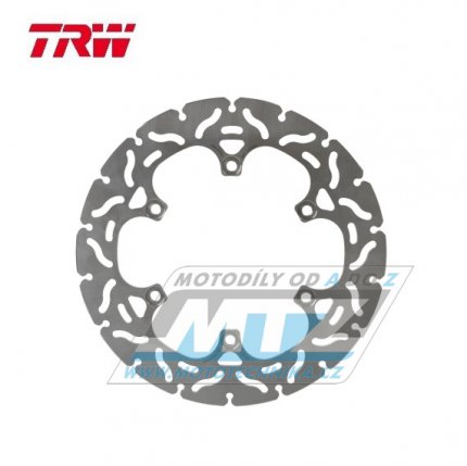 Kotou brzdov TRW MST248RAC (267/132/6D) - zubat design - Yamaha SR125+RD+SR400+XP500+XJ600+SRX600+YX600+XJ650 + FZ750+FZR750+FZX750+XJ750+XV750 Virago + TDM900+XJ900+FZR1000+FZS1000 Fazer+XV1000 Virago+XV1100 Virago + BT1100+XJR1200+XJR1300+XVS130