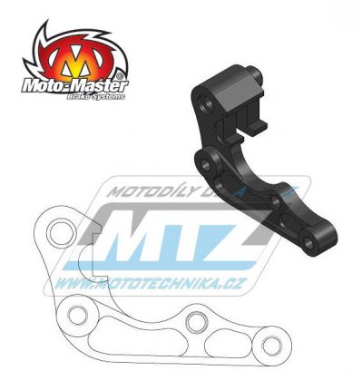 Adaptr brzdovho kotoue pro prmr 260mm Oversize Adapter - Honda CR125+CR250+CR500 / 95-03 + CRF450R / 02-03