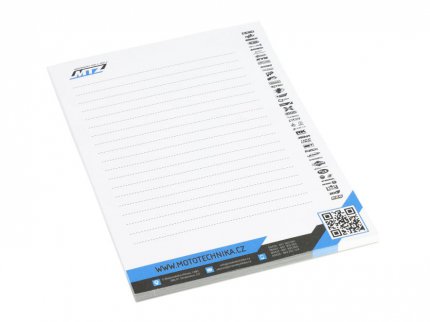 Poznmkov blok MTZ (formt A5 / 50list)