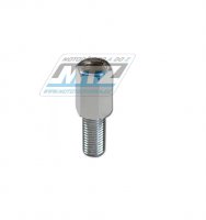 Adaptr zrctka 10mm Lev zvit vnj / 10mm Prav zvit vnitn (barva stbrn)